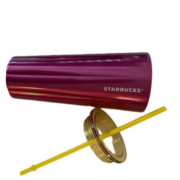 COPY - New Starbucks 2023 Stainless Steel Petunia Cold Cup Tumbler - Picture 3 of 4